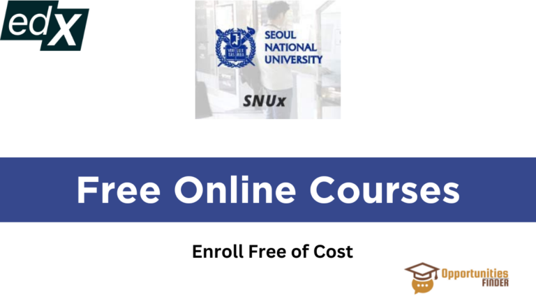 Seoul National University Free Online Courses