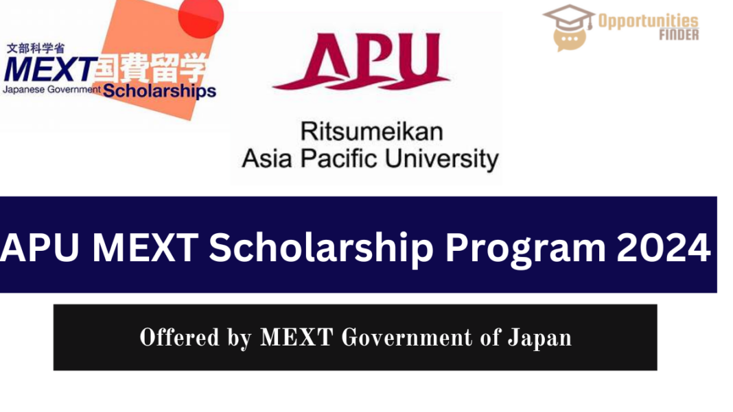 APU MEXT Scholarship Program 2024