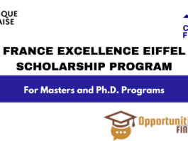 France Excellence Eiffel Scholarship Program