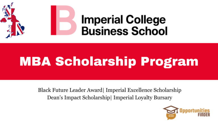 Imperial College Scholarship Program| Imperial Business School