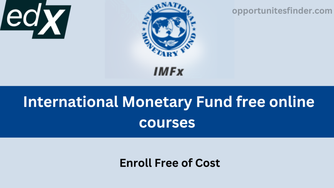 International Monetary Fund free online courses