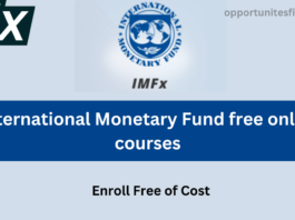 International Monetary Fund free online courses