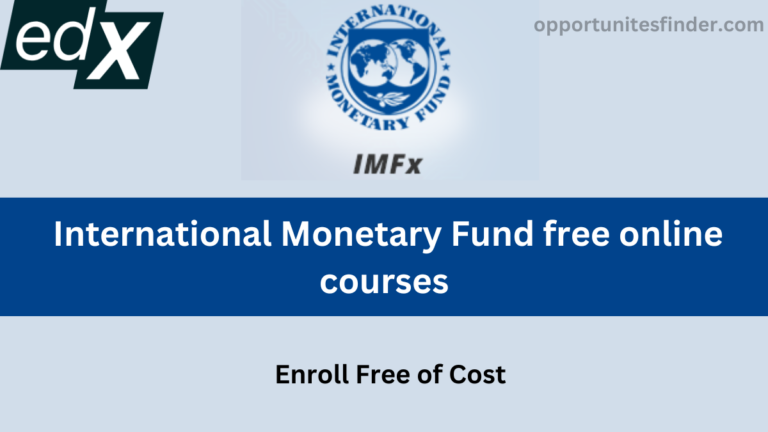 IMF Free Online Courses