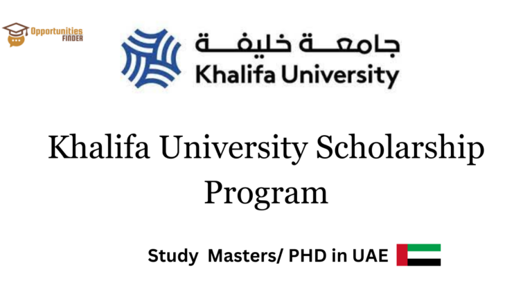 Khalifa University Scholarship Program| Study in UAE