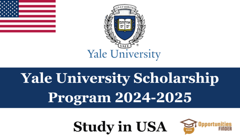 Yale University Scholarship Program| Study in USA