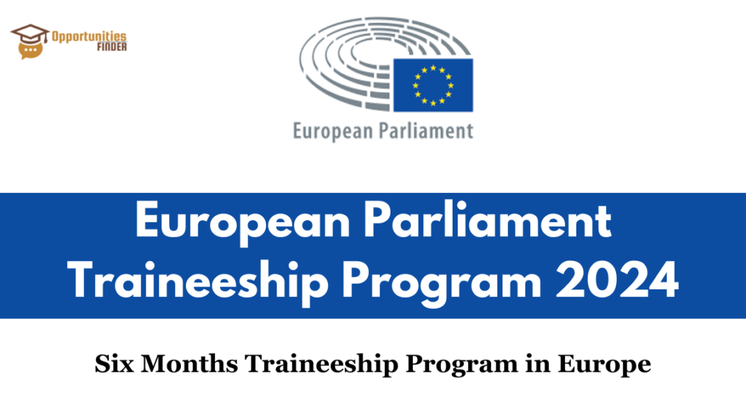 European Parliament Traineeship Program 2024