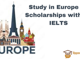 European Scholarships without IELTS