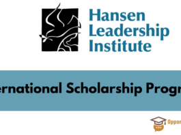 Hansen Leadership Institute International Scholarship Program