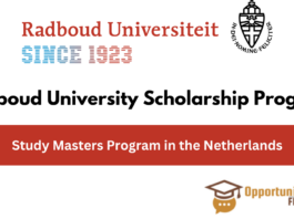 Radboud University Scholarship Program