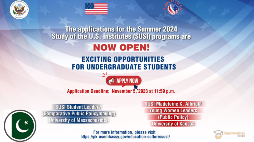 SUSI Summer Exchange Program in the USA 2024