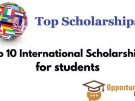 Top 10 International scholarships for students