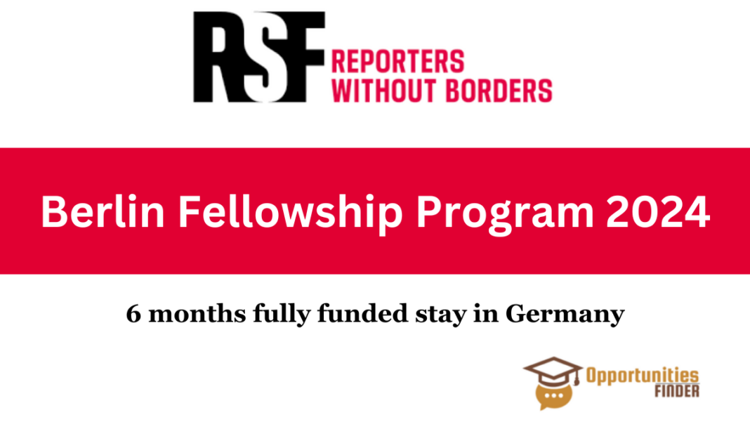 Berlin Fellowship Program 2024
