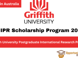 Griffith University Postgraduate International Research Program