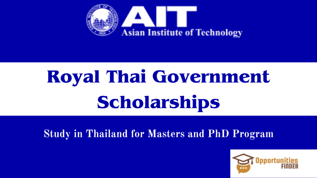 Royal Thai Government Scholarships