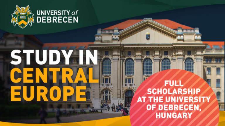 University of Debrecen Scholarship Program| Study in Hungary 2025