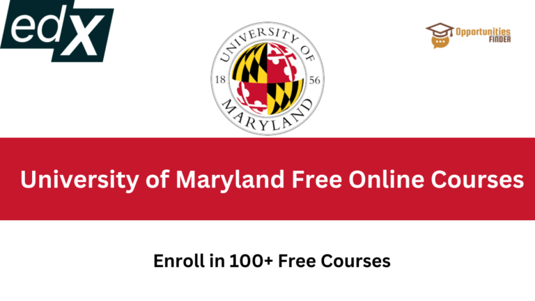 University of Maryland Free Online Courses