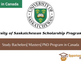 University of Saskatchewan Scholarship Program 2024