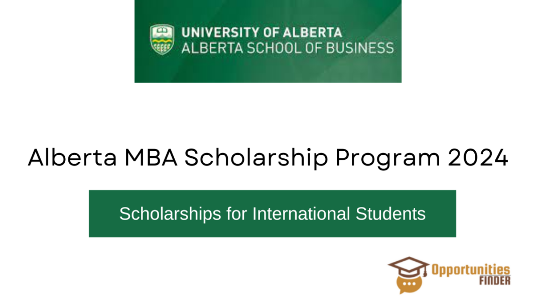 Alberta MBA Scholarship Program 2024