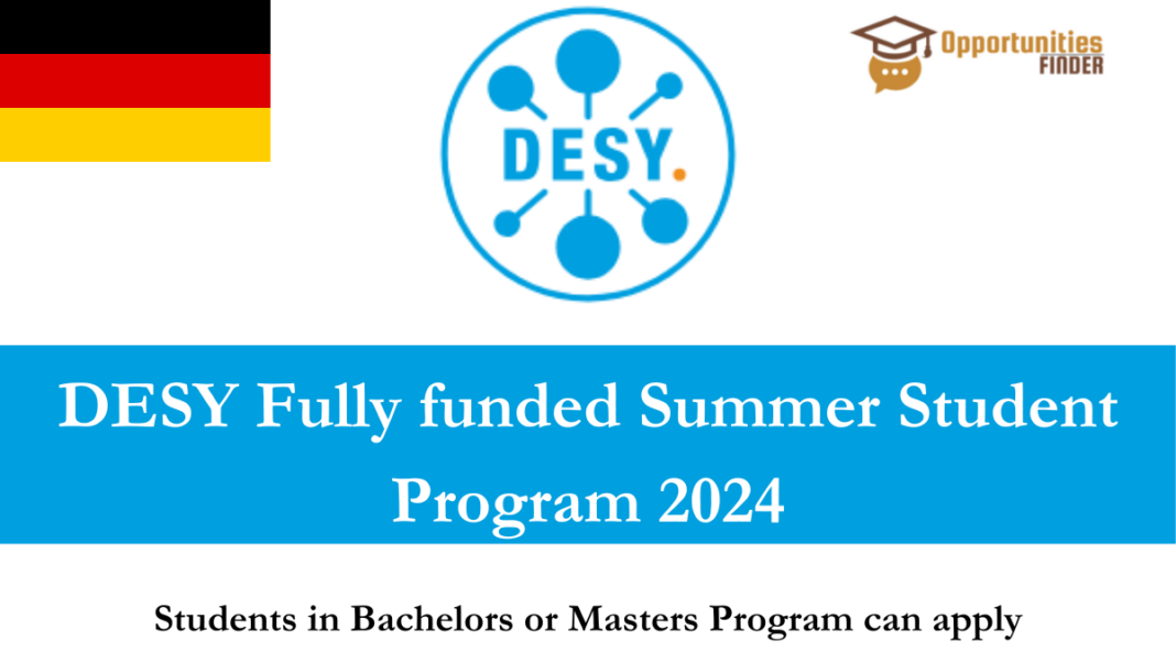 Desy Summer Student Program 2024