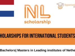 NL Scholarships for International Students 2025