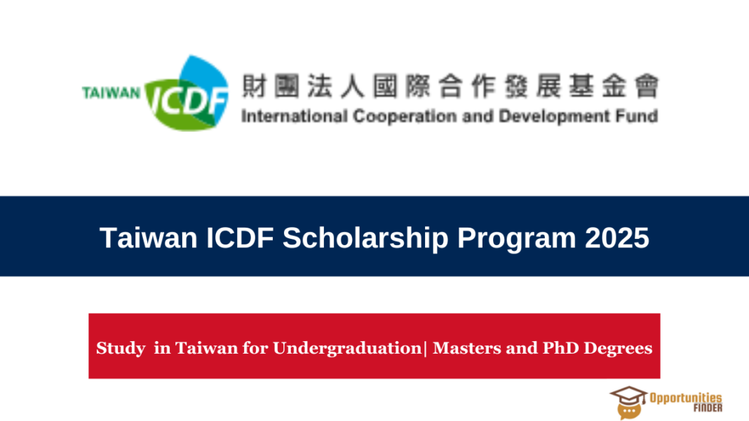 Taiwan ICDF Scholarship Program 2025