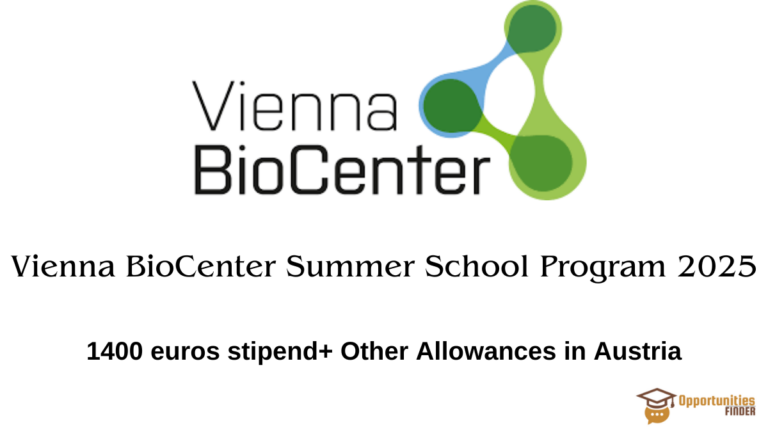 Vienna BioCenter Summer School Program 2025