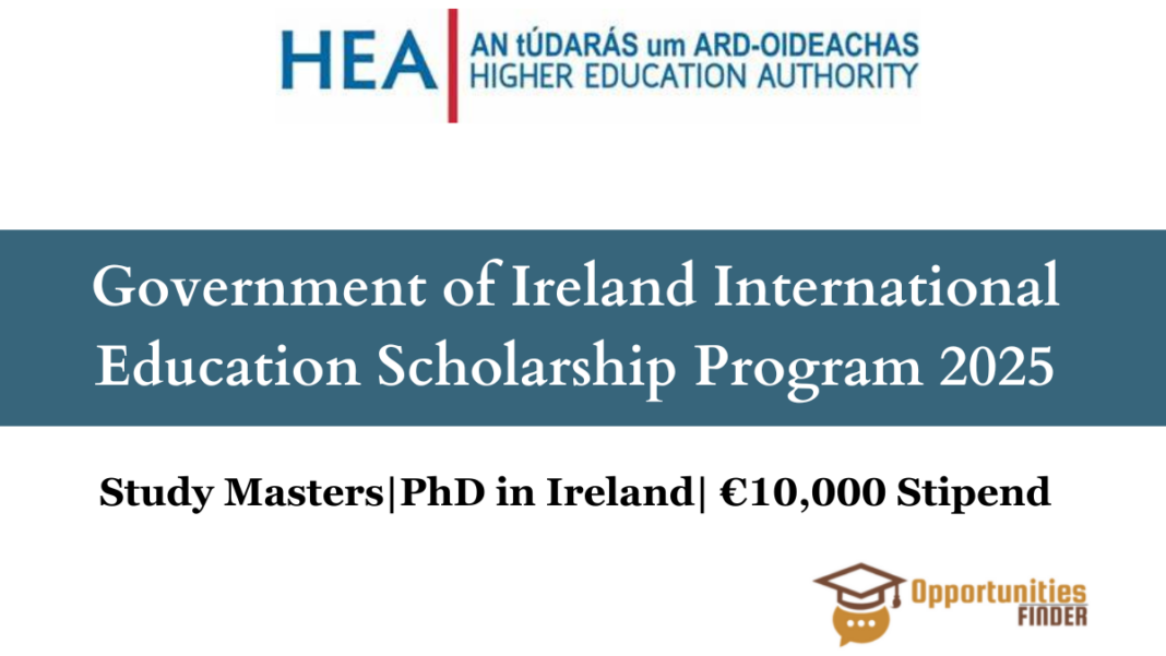 Government of Ireland International Scholarship Program 2025