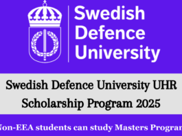 Swedish University Scholarship Program