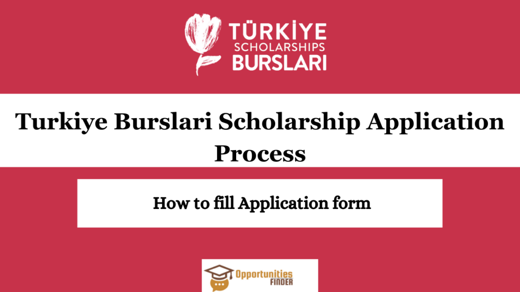 Turkiye Burslari Scholarship Application Process| How to fill the application form