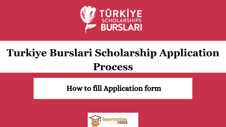 Turkiye Burslari Scholarship Application Process| How to fill Application form