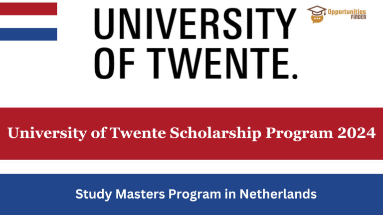 University of Twente Scholarship Program 2024