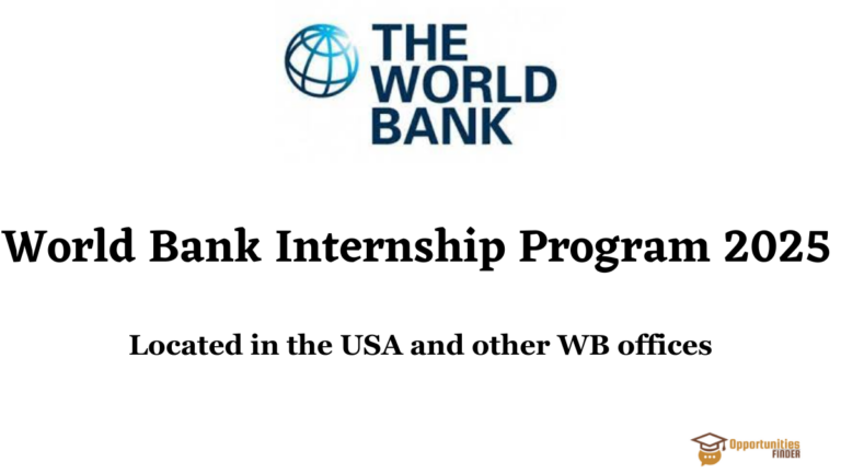 World Bank Internship Program 2025
