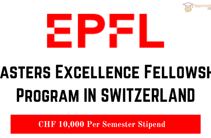 EPFL Masters Excellence Fellowship Program