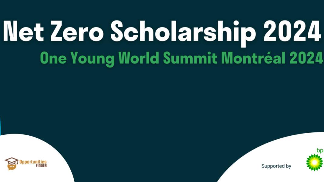 One Young World BP Net Zero Scholarships 2024