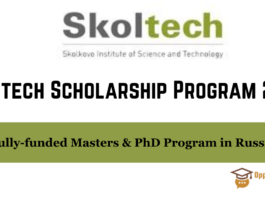 Skoltech Scholarships for International Students 2024| Study in Russia