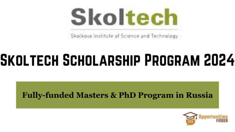 Skoltech Scholarships for International Students 2024| Study in Russia