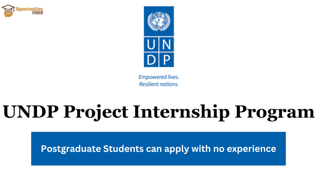 UNDP Project Internship Program Opportunities Finder