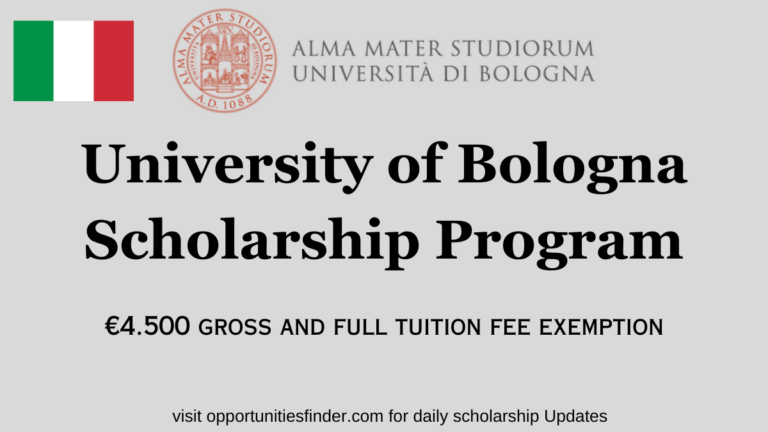 University of Bologna Scholarship Program | Study in Italy