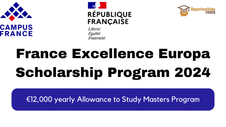 France Excellence Europa Scholarship Program 2024