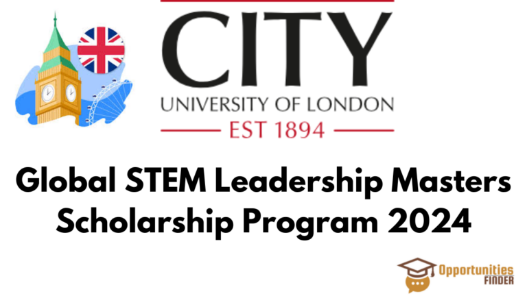 Global STEM Leadership Masters Scholarship Program 2024 in UK