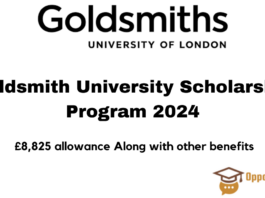 Goldsmith University Scholarship Program 2024