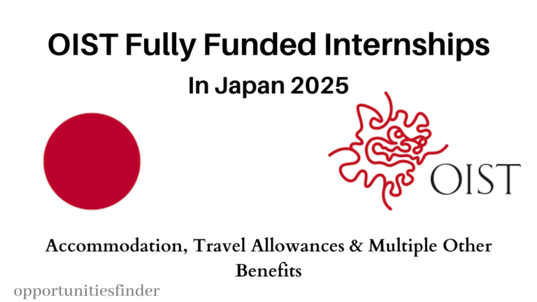 OIST Paid Internship Program 2025