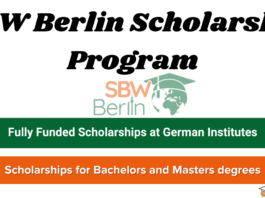 SBW Berlin Scholarship Program