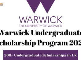 Warwick Undergraduate Scholarship Program