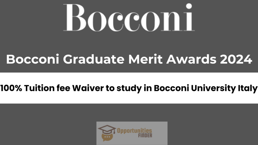Bocconi Graduate Merit Awards 2024