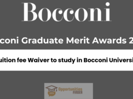 Bocconi Graduate Merit Awards 2024