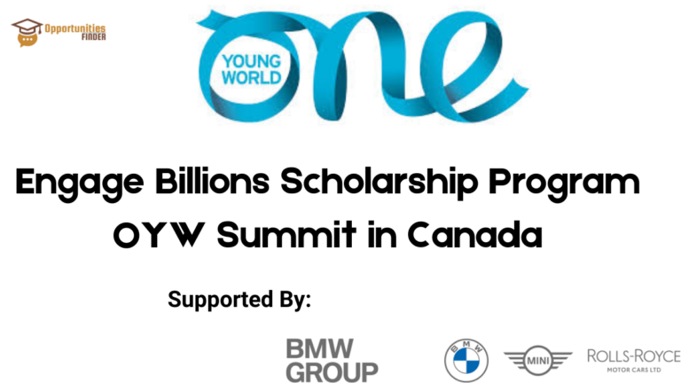 Engage Billions Scholarship Program| OYW Summit in Canada