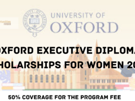 Oxford Executive Diploma Scholarships for Women 2024