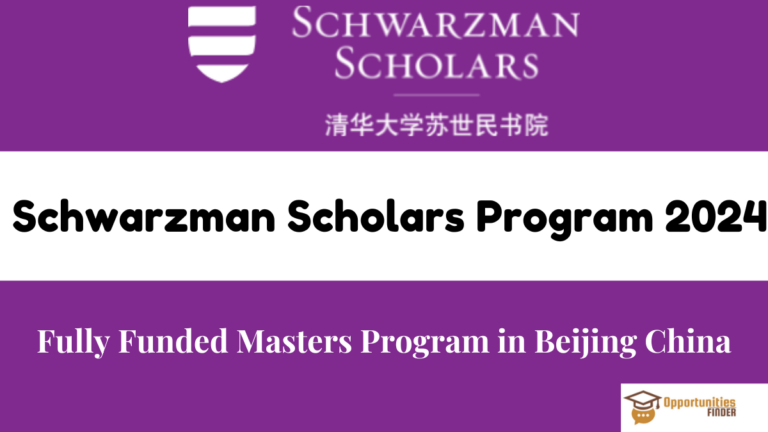 Schwarzman Scholars Program in China 2024