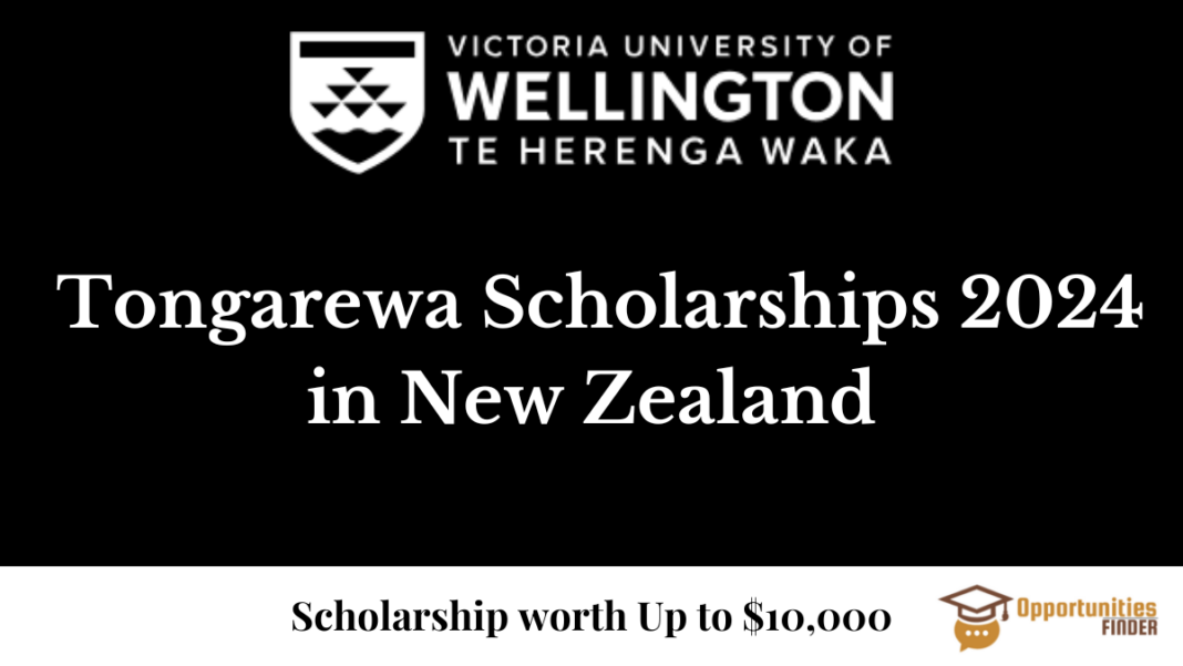 Victoria University of Wellington Tongarewa Scholarships